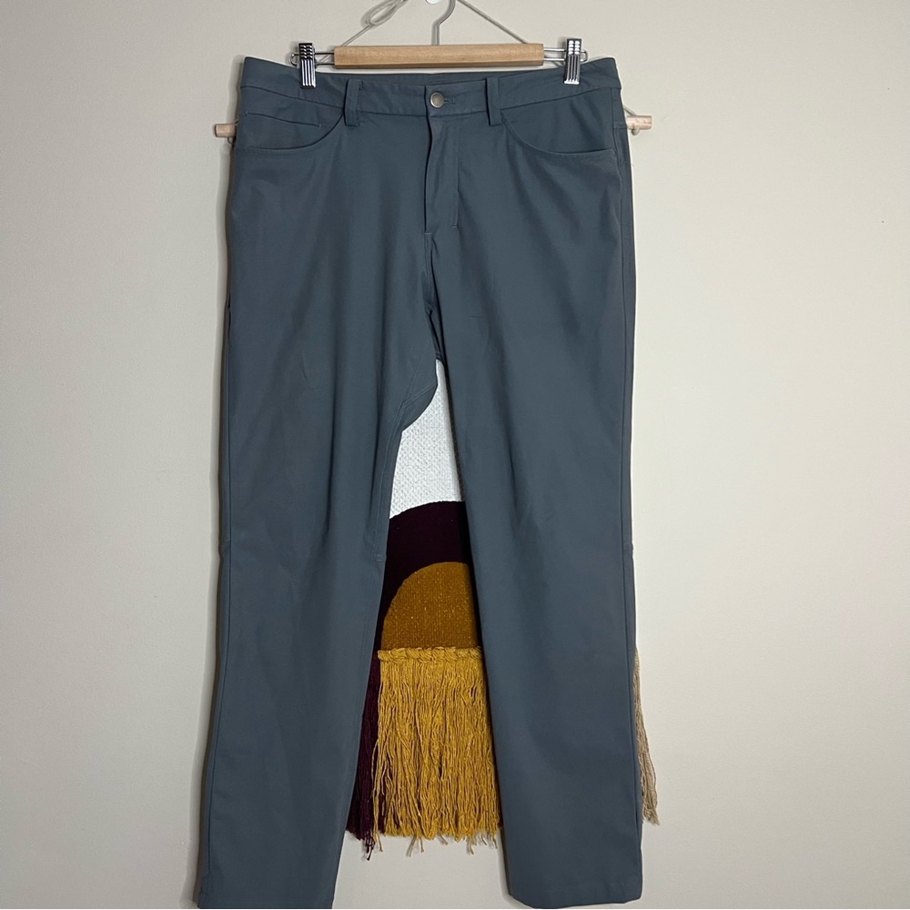 Lululemon Athletica gray ABC Pant Classic Warpstreme 32x32